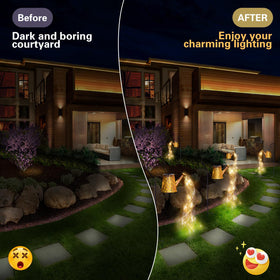 ENRIPRT garden light as a thoughtful gift for mom or grandparents.