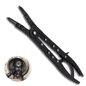 Enruieer 38700 spindle snap ring pliers front view for Ford Super Duty hubs with precise grip