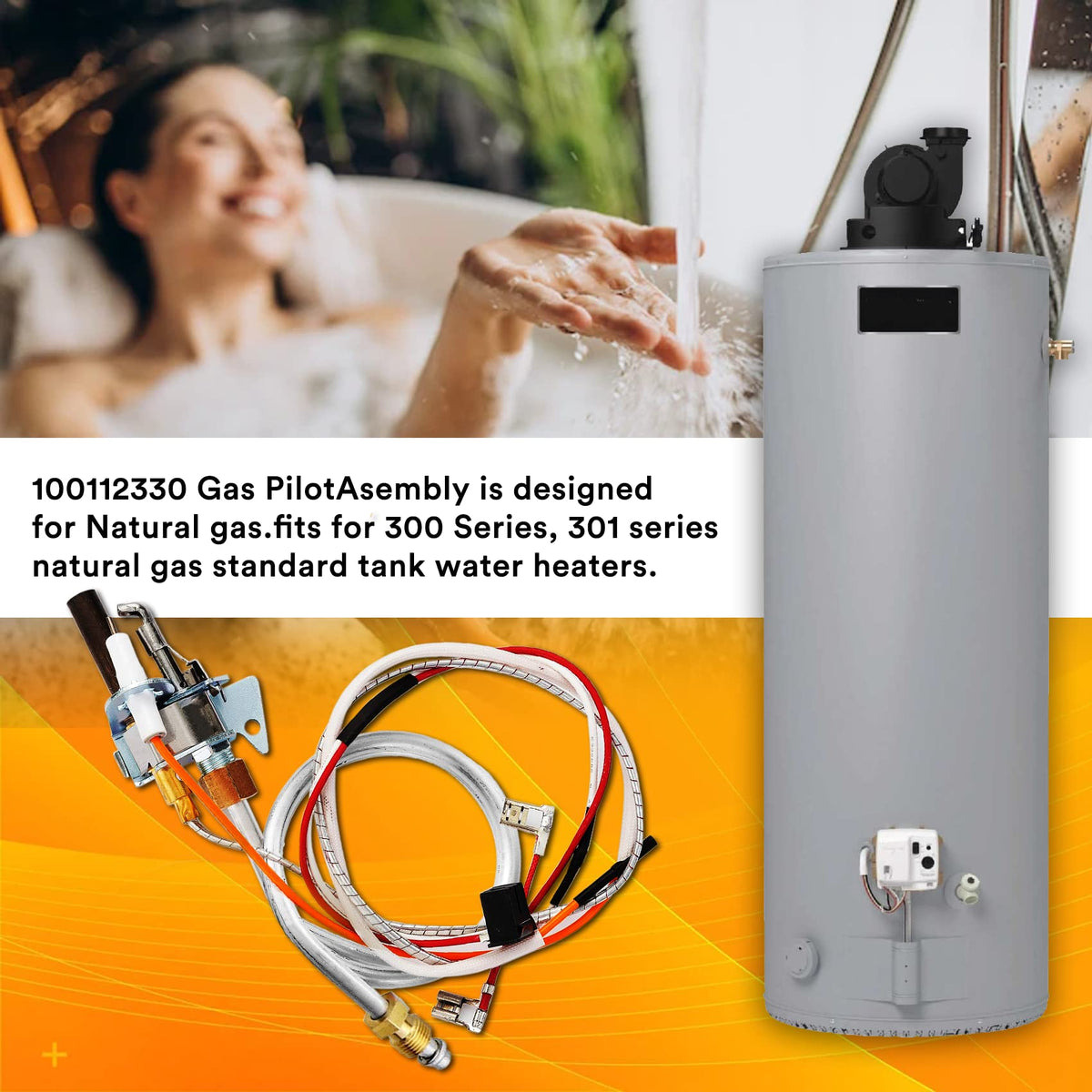 Enruieer Kenmore gas water heater models image highlighting broad compatibility