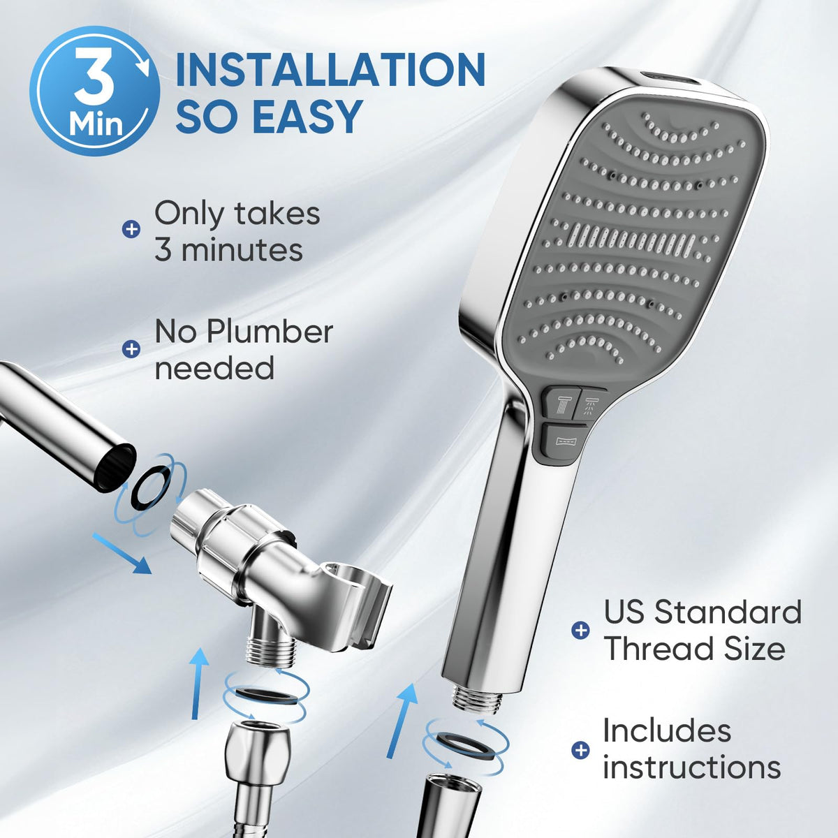 ENRUNEST angle-adjustable bracket for flexible mounting