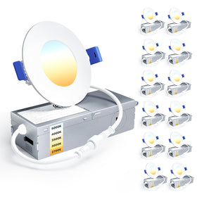 Ensenior 12-pack 3-inch LED downlight packaging designed for easy handling and storage