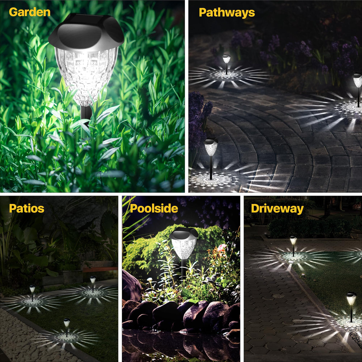 Ensenior eco-friendly solar charging reduces energy use for landscapes.