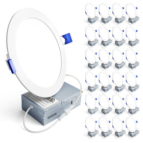 Ensenior 24-pack 6-inch LED recessed light, energy efficient and easy to install.