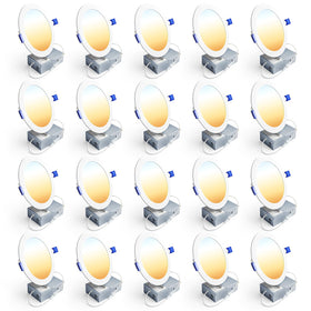 Ensenior 6 inch recessed light dimmable for living rooms