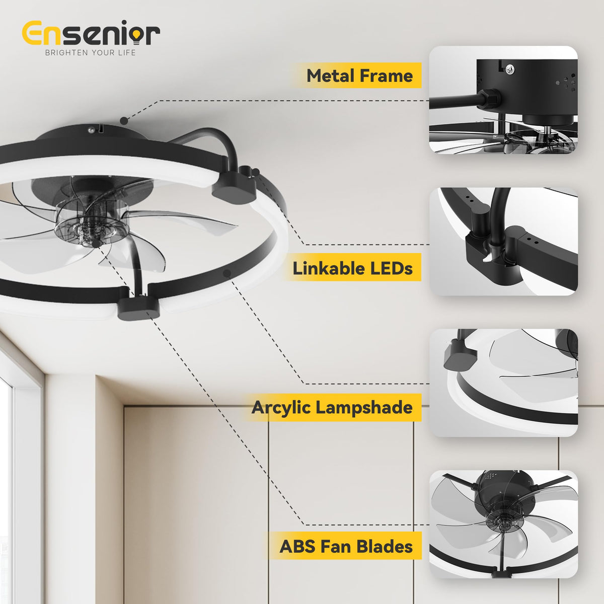Ensenior easy-installation and warranty – quick setup with dependable support