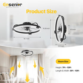 Ensenior night light mode – gentle illumination for bedtime