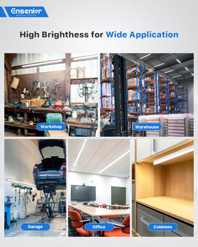 Ensenior flicker-free operation provides stable light for focused work.