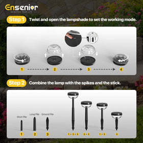 Ensenior tool-free installation lets you set up quickly in minutes.