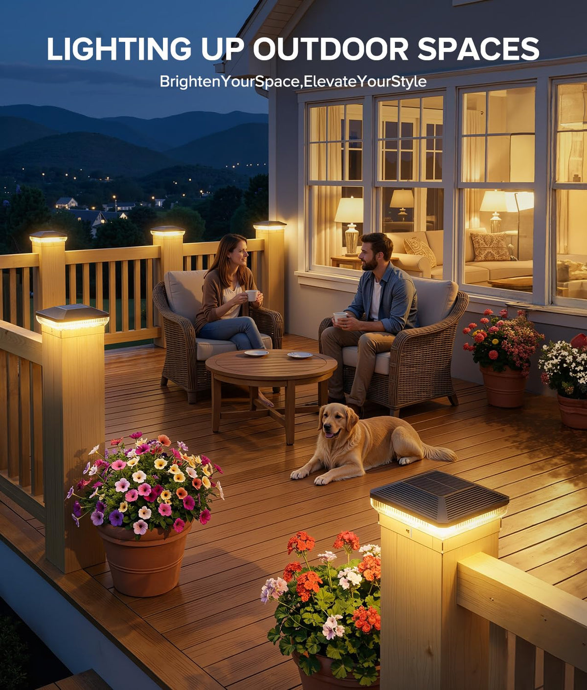 ENSLI enhances curb appeal and safety on outdoor spaces with subtle illumination.