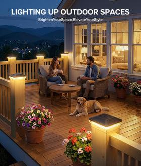ENSLI enhances curb appeal and safety on outdoor spaces with subtle illumination.
