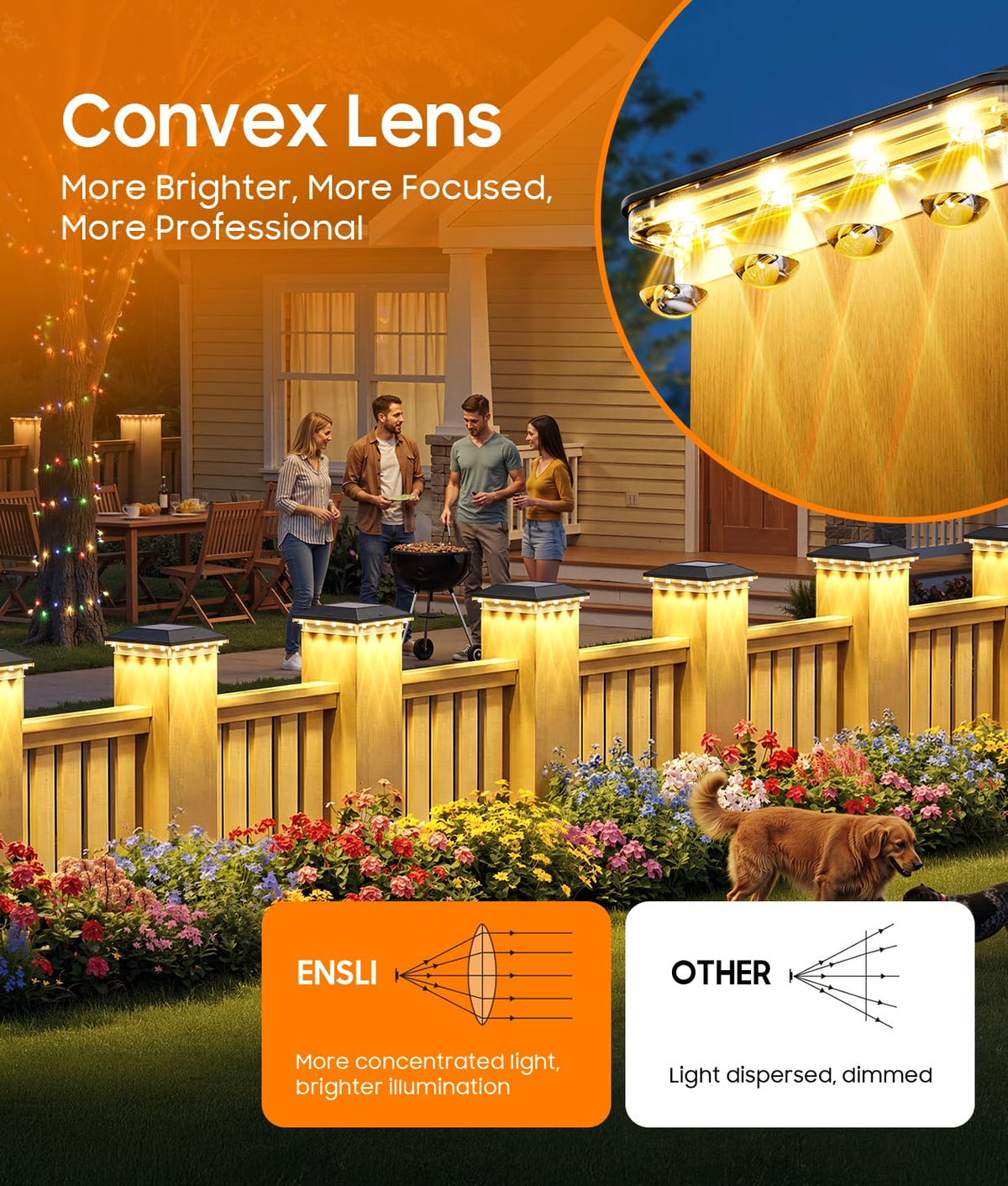 ENSLI 3 modes offer warm, cool white, or neutral light options.