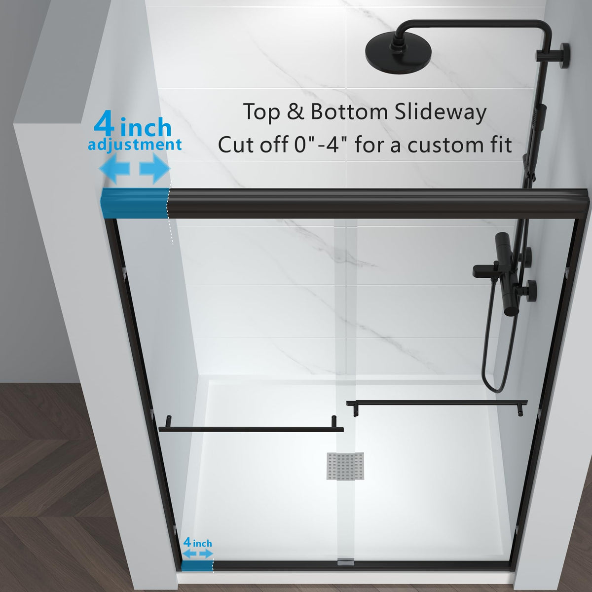 ENSO SENKA hardware and matte finish ease maintenance and add style.