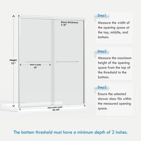 Enso Senka clear tempered-glass panel offers clarity and easy maintenance.