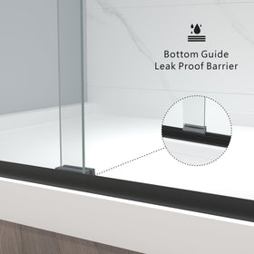 Adjustable trim-to-fit design suits 44-48 inch openings.