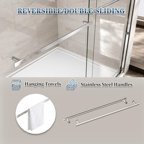 ENSO SENKA bypass door reversible for left or right entry