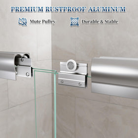 ENSO SENKA polished chrome finish adds rust-resistant shine