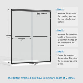 ENSO SENKA tempered glass 6mm treated clear panel for easy cleaning.