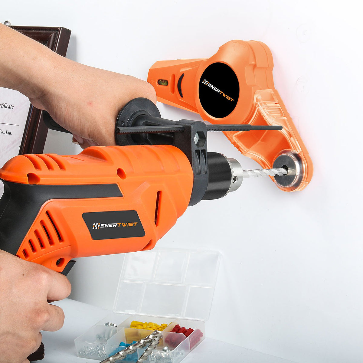 EnerTwist nut drivers and hex keys provide reliable fastening options.