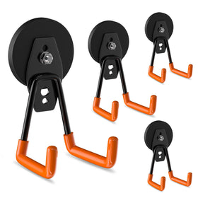 ENUODA strong magnetic hooks on steel surface for clutter-free organization.