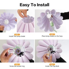 EOEYYOYB Easy-assembly lamp fits modern home office setups.