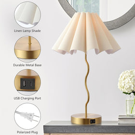 EOEYYOYB Table lamp ideal for desks, bedrooms, and living spaces.