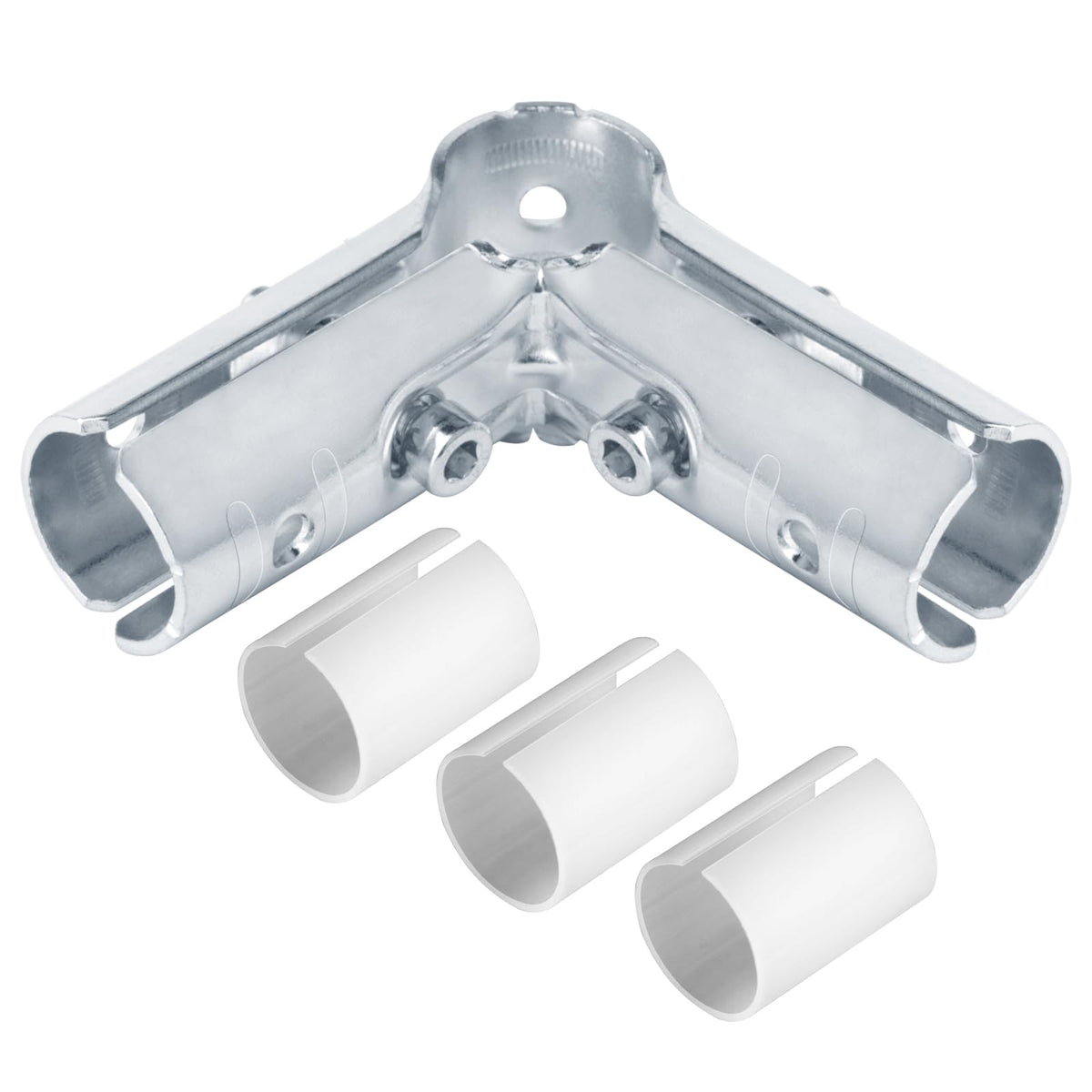 eoere 12-set 90-degree cross connector for 1/2-inch EMT conduit, secure cross joins.
