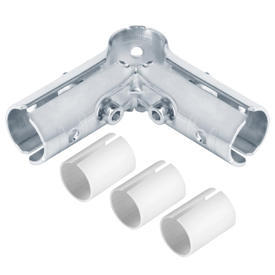 eoere 12-set 90-degree cross connector for EMT conduit, strong corner joints
