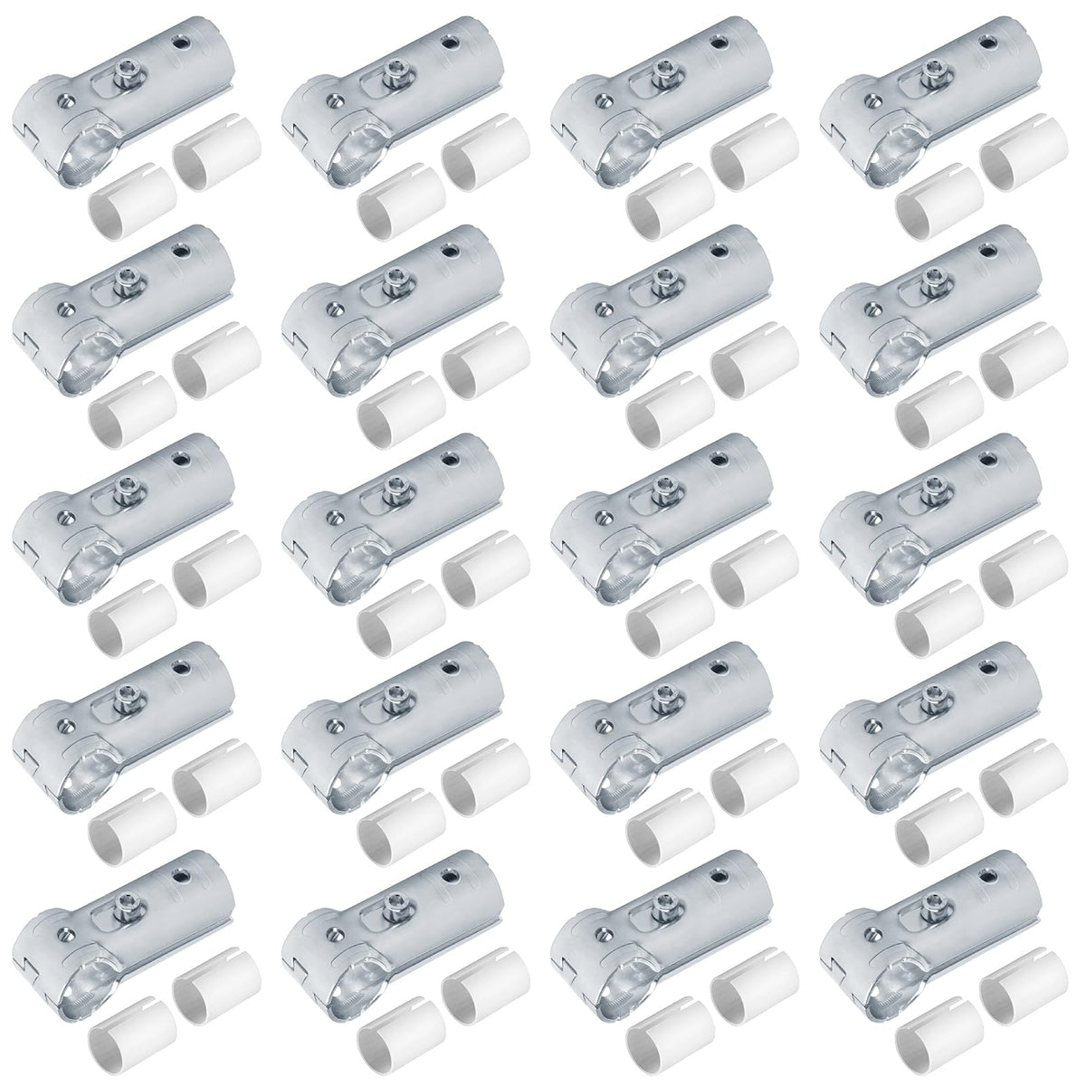 eoere electrogalvanized pipe clamps resist corrosion on metal conduits.