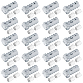 eoere electrogalvanized pipe clamps resist corrosion on metal conduits.