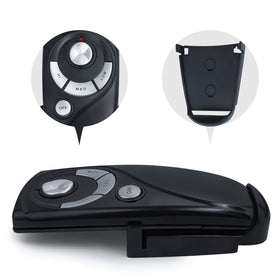 Eogifee three-speed control for smooth high, medium, low fan speeds.