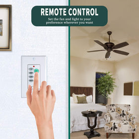 Eogifee UC9050T shows remote compatibility with existing fans