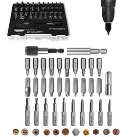 eooezj 33pcs screw extractor kit ready for tough damaged fasteners