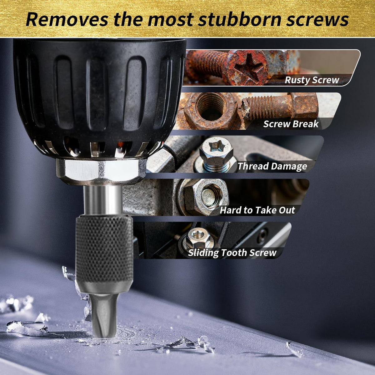 eooezj slotted screws included for common fastening needs
