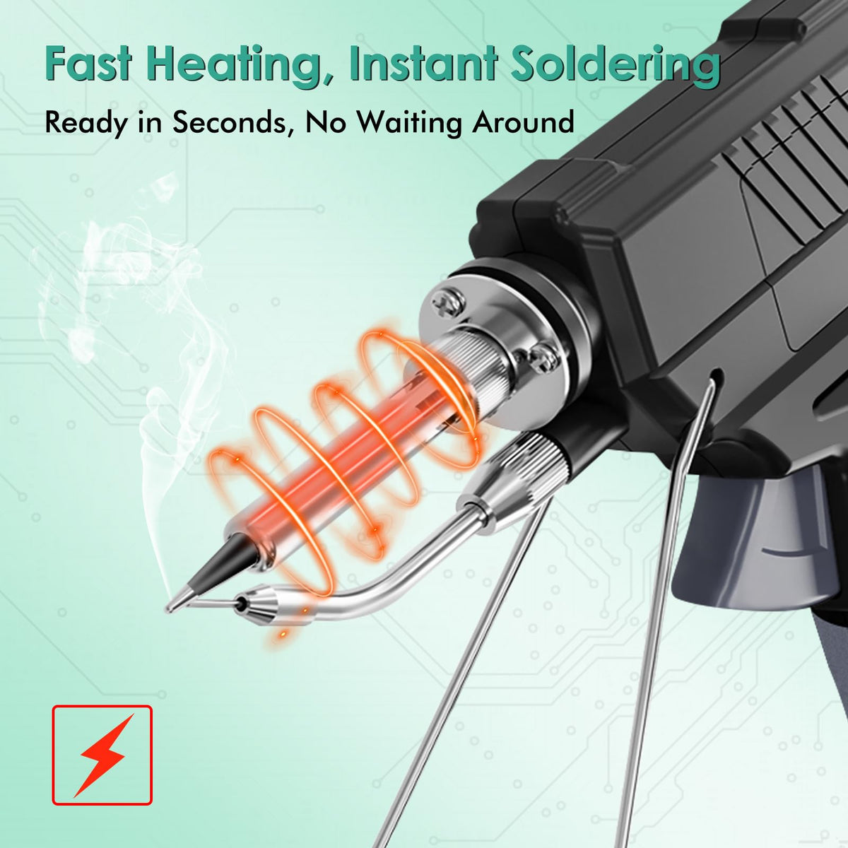 EOOKU desoldering pump for clean removal of solder during fixes.
