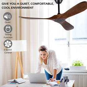 Wall-mounted remote control for EOPETY ceiling fan