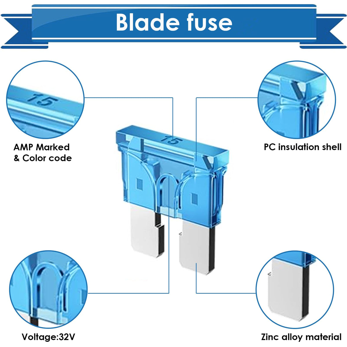 Eoppen fuse puller enables safe, easy removal.