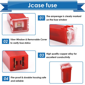 Eoppen tall/stand-profile fuses for high-current needs.