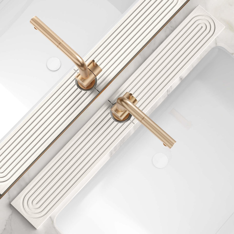 eormoe 30-inch faucet mat overview showing quick-dry functionality