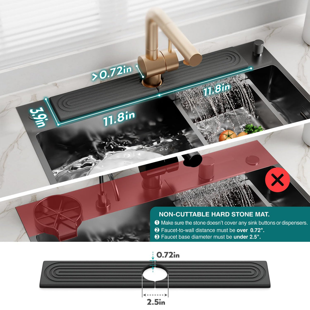 eormoe durable drying tray surface stays clean between uses