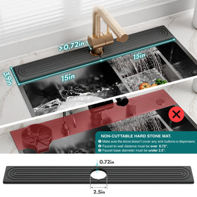 eormoe kitchen and bathroom organization tray reduces countertop clutter