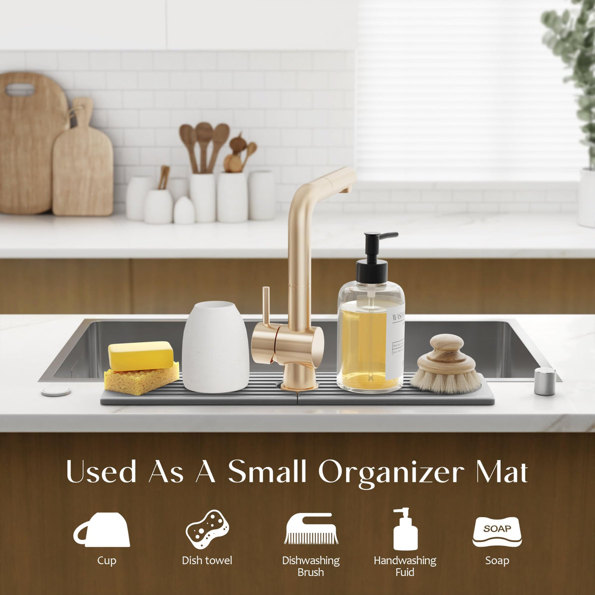 eormoe water absorption stone drying tray quickly soaks moisture on kitchen surfaces