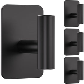 Eowihor heavy-duty adhesive hook 26lb, strong mounting for towels and robes.