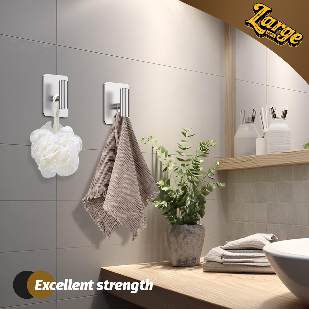 Eowihor no-drill installation on smooth surfaces like glass or marble