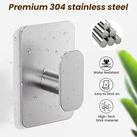 Eowihor waterproof rustproof hook suitable for showers.