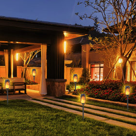 EOYIZW long-lasting operation provides extended ambience from dusk through night.