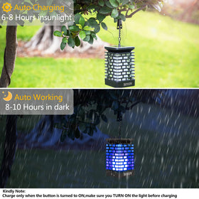 EOYIZW clip-on blue lantern for quick setup