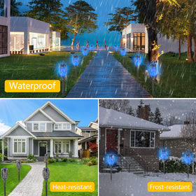EOYIZW easy-install, no wiring, perfect for lawns and patios.