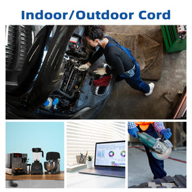EP 2-pack 6 ft cord ready for appliances and lawn equipment setups