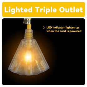EP LED indicator light shows when power is active for quick confirmation.