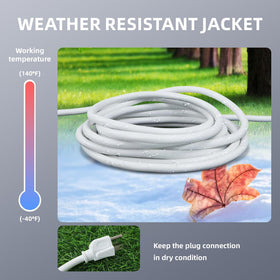 EP extension cord in outdoor tools like lawn mower for convenience.